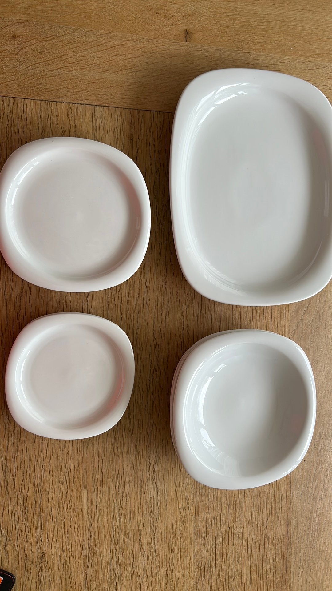 Serviesdelen Rosenthal Studio-Linie Suomi wit, Ophalen of Verzenden, Zo goed als nieuw, Bord(en), Overige stijlen