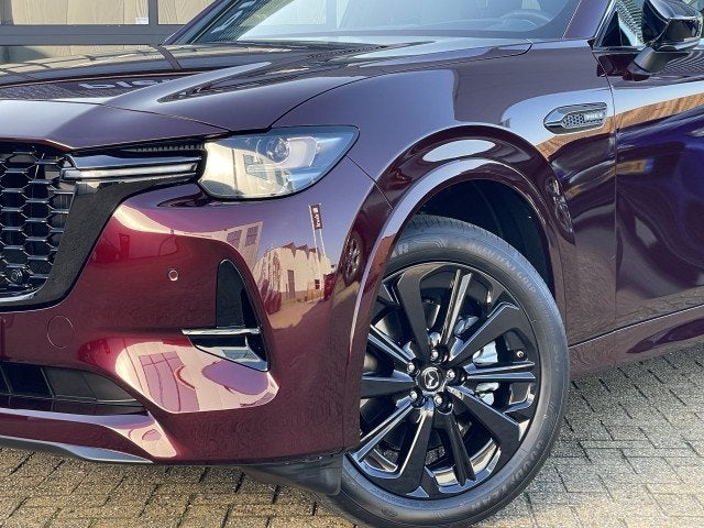 Mazda CX-80 2.5 e-SkyActiv PHEV Homura Plus | LEDER | NAVI |, Auto's, Mazda, Automaat, Zwart, CX-80, Overige brandstoffen