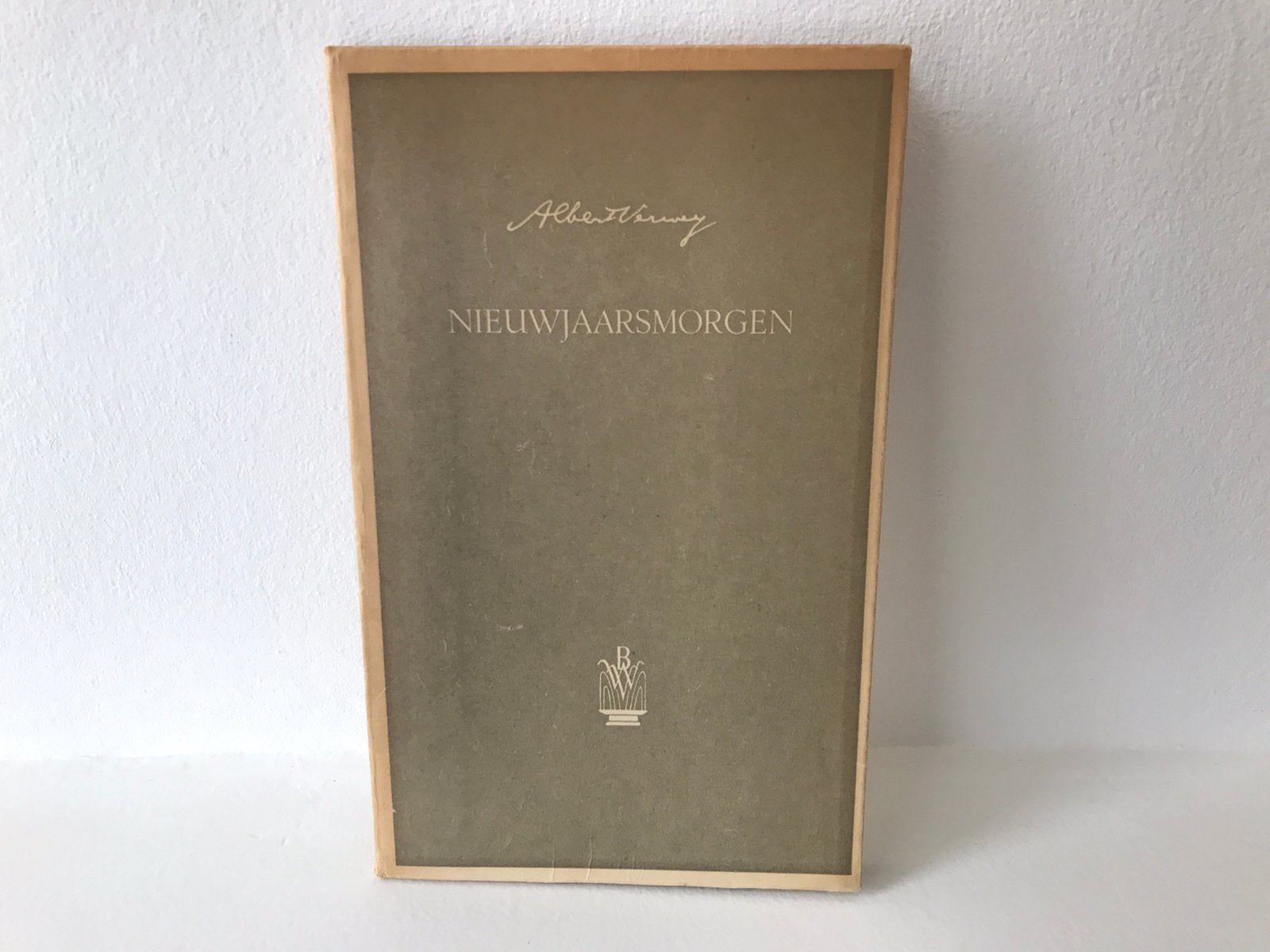 Nieuwjaarsmorgen / Albert Verwey, Antiek en Kunst, Ophalen of Verzenden