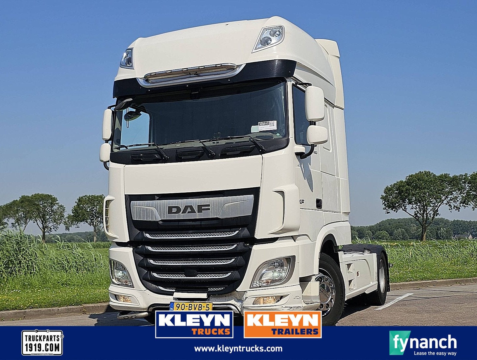DAF XF 430 ssc ft mx13, Auto's, Automaat, 430 pk, Euro 6, Wit