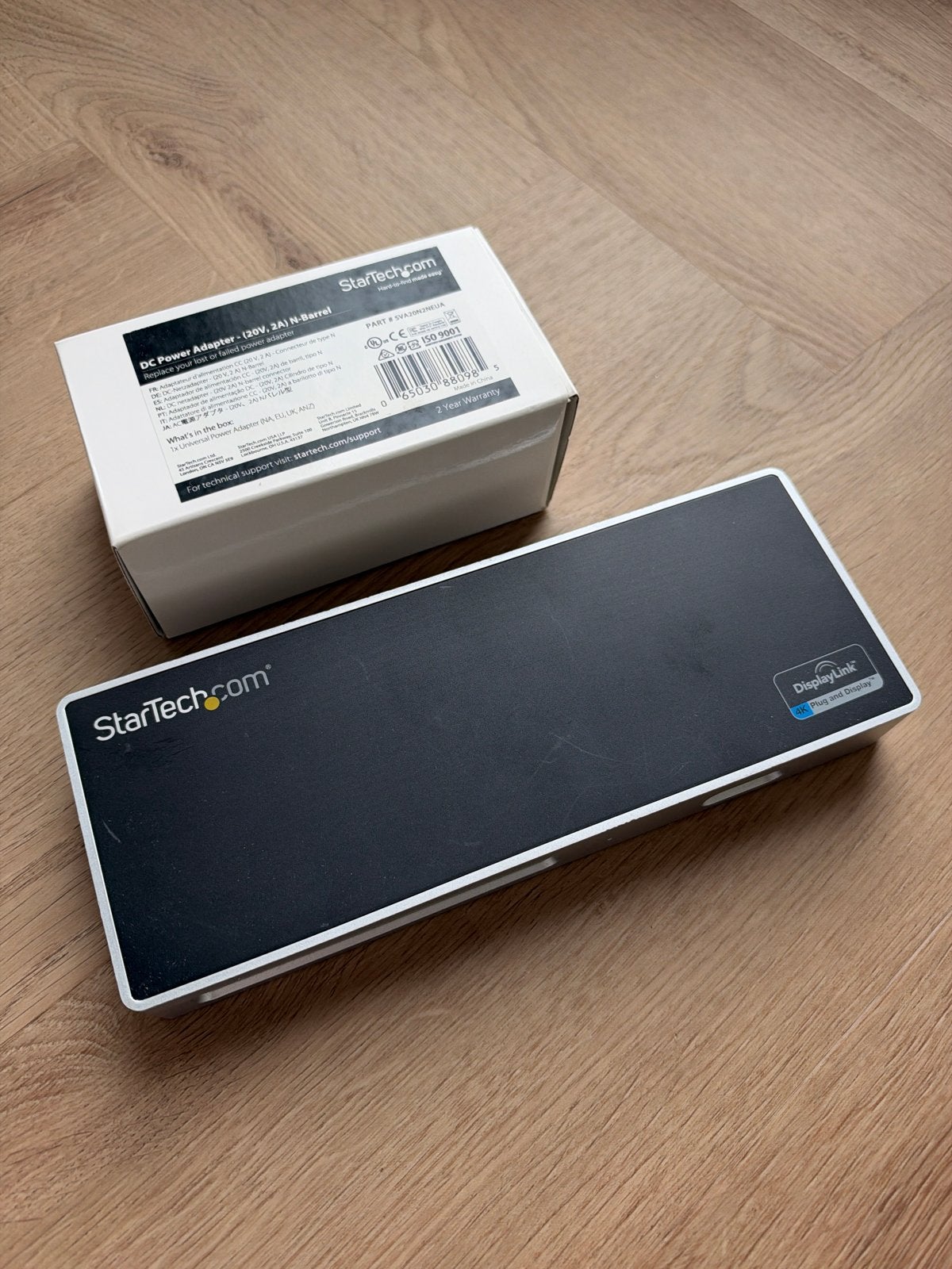 Startech DK30A2DH USB 3.0 Dual Video Docking Station, Computers en Software, Ophalen of Verzenden, Gebruikt, Docking station, Laptop