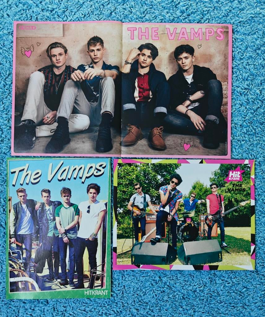 The Vamps posters hitkrant, Ophalen of Verzenden, Nieuw, Muziek