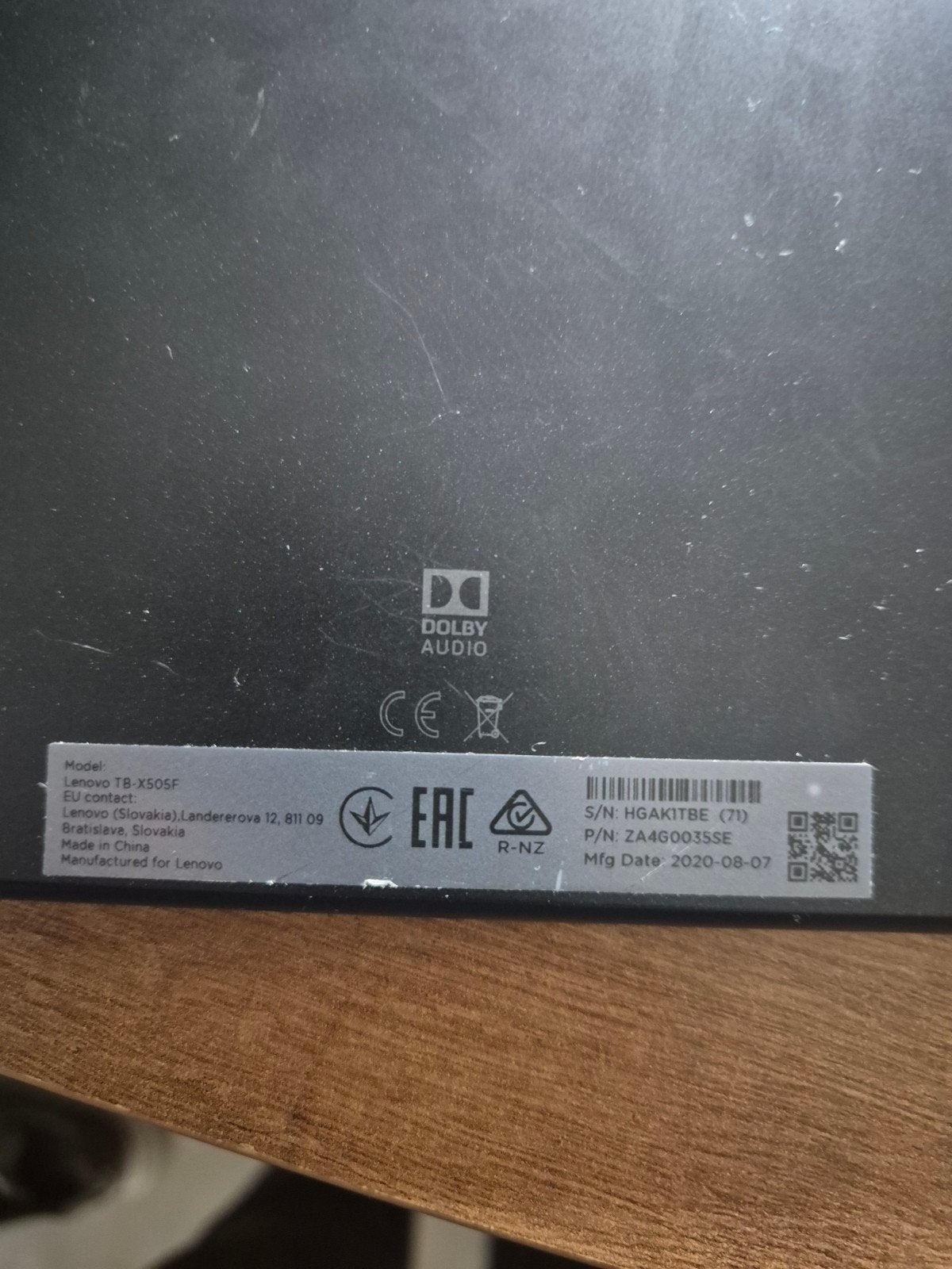 Lenovo Tab M10 FHD Plus (2e Gen) TB-X606F 10.3 inch, Computers en Software, 10 inch, Usb-aansluiting, Ophalen of Verzenden, Zo goed als nieuw