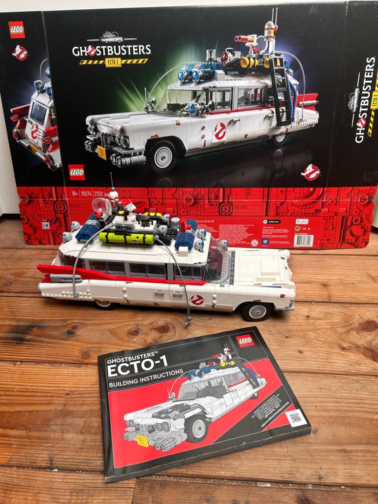LEGO Ghostbusters Ecto-1 (10274) - Zo goed als nieuw, Kinderen en Baby's, Speelgoed | Duplo en Lego, Overige thema's, Lego, Ophalen of Verzenden
