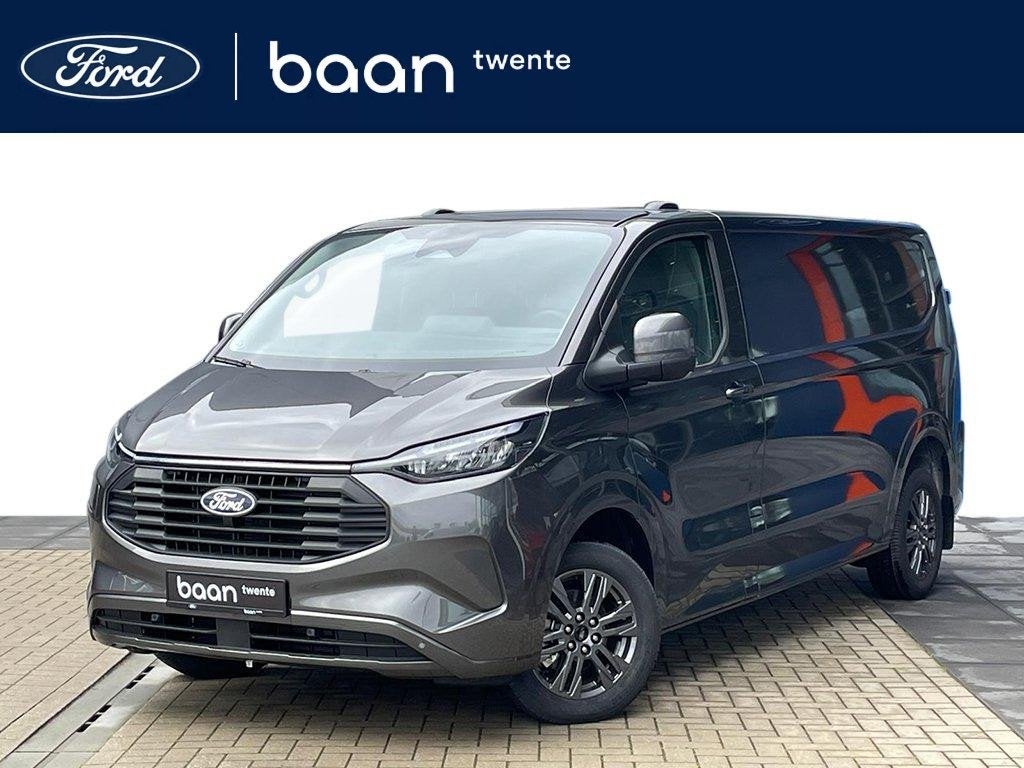 Ford Transit Custom 320 2.5 PHEV L2H1 Limited | Driver Ass., Auto's, 12 maanden, Zwart, 4 cilinders, 2500 kg