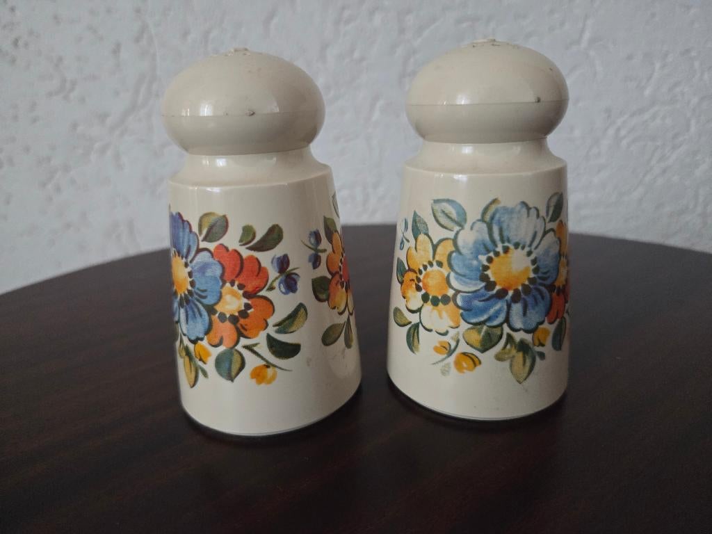 vintage Emsa peper en zoutstel, Overige typen, Ophalen of Verzenden, Gebruikt