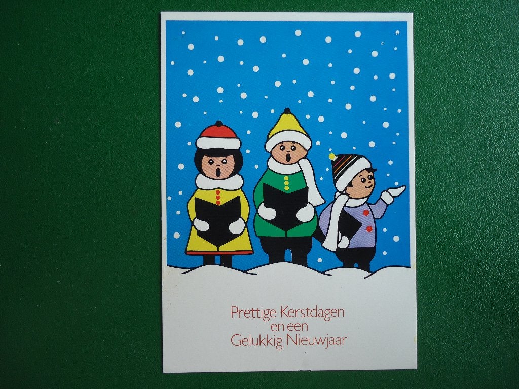 (196) Kinderkaart: Samen zingen, Verzenden, 1980 tot heden, Gelopen, Kinderen