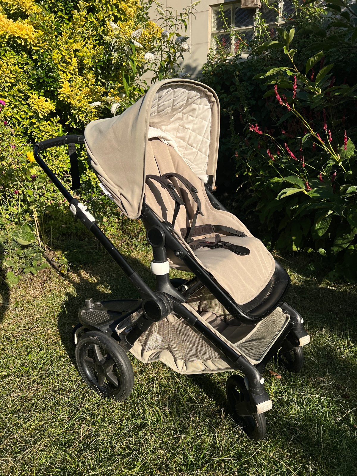 Bugaboo Fox 2 Complete Set met wieg en stoel + accesoires, Ophalen, Gebruikt, Bugaboo, Combiwagen