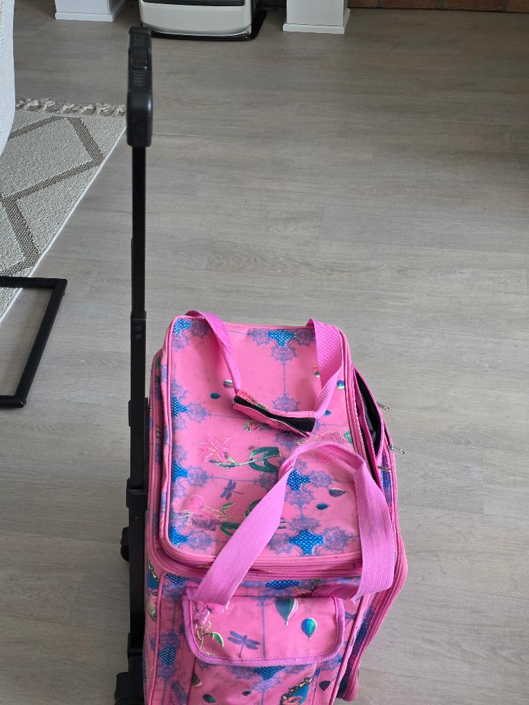 Hobby opberg trolley op wieltjes roze, Hobby en Vrije tijd, Ophalen, Gebruikt
