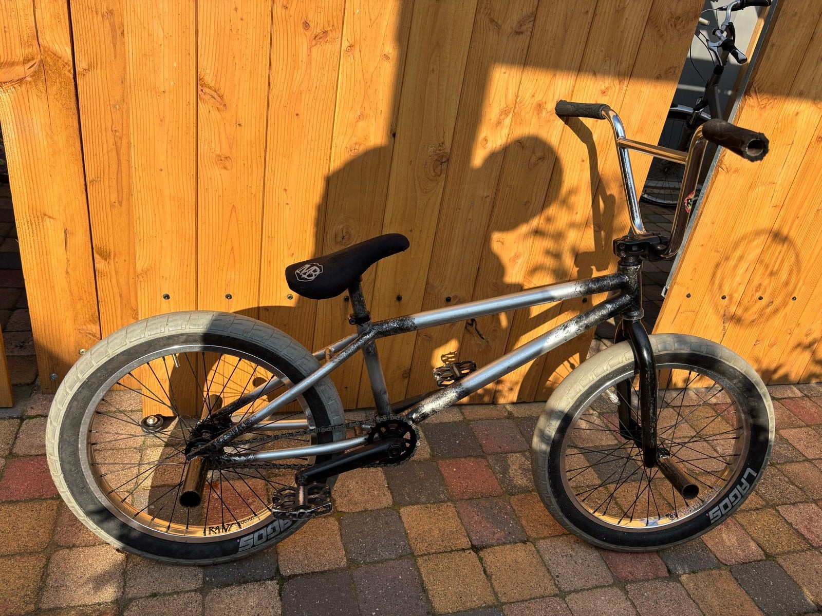 BMX Fiets - Gebruikt maar in goede staat, Gebruikt, Staal, Velgrem, 20 tot 24 inch