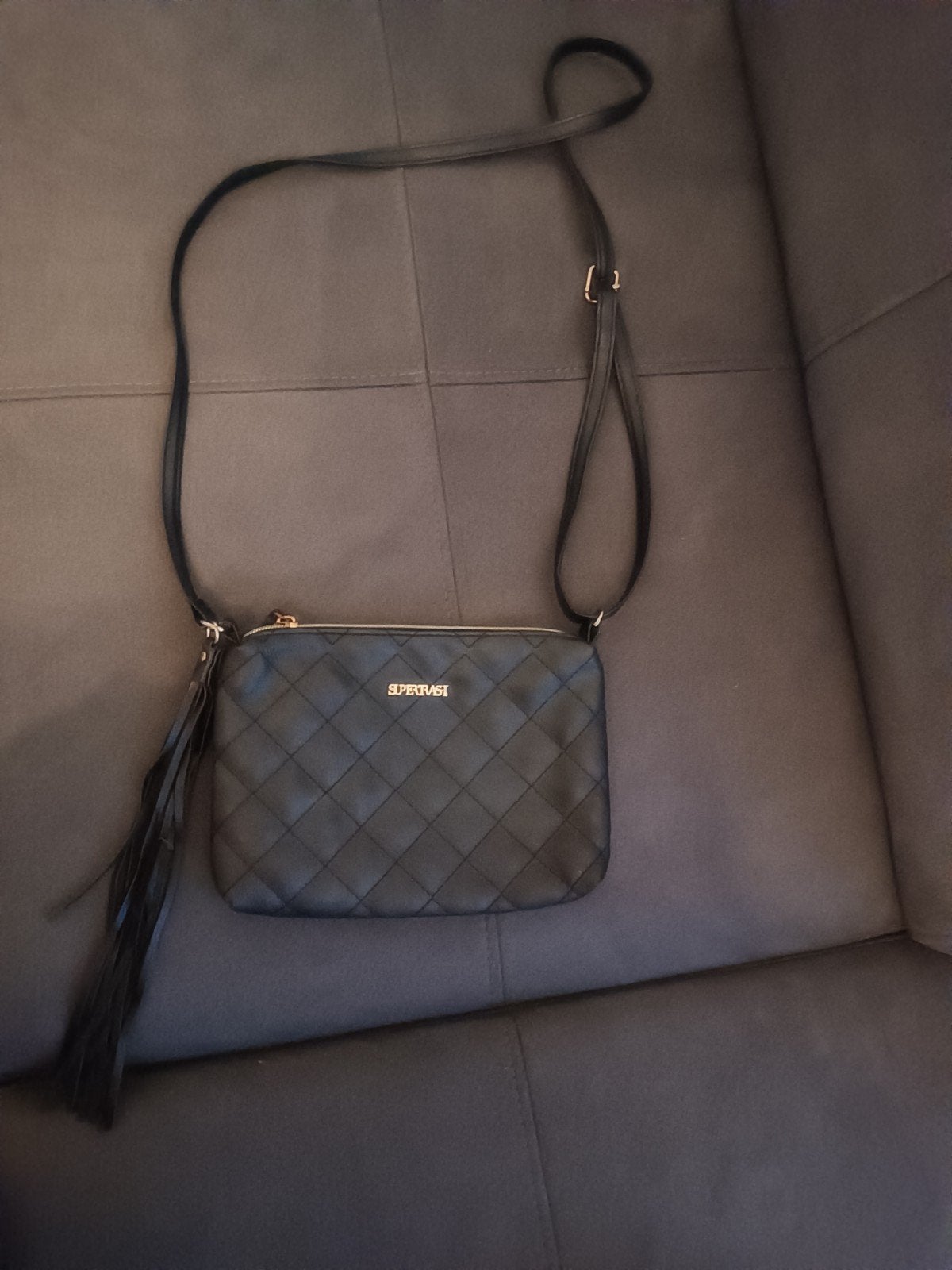 Dames tas merk Supertrash, Ophalen, Zo goed als nieuw, Zwart