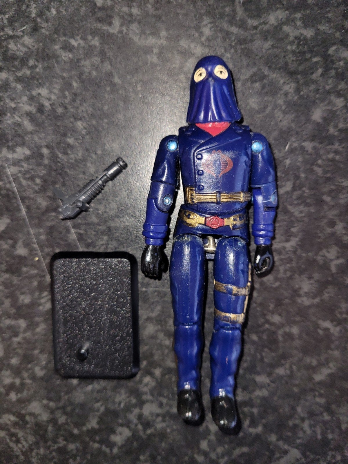 COBRA COMMANDER G.I. Joe Vintage Actiefiguur Compleet, Ophalen of Verzenden, Gebruikt