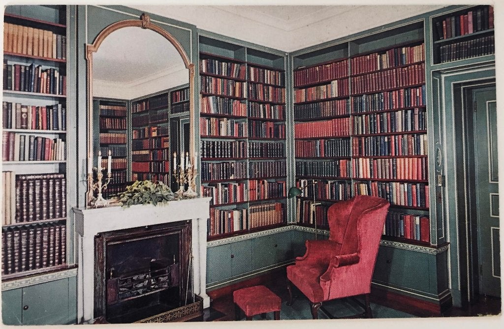 Prentbriefkaart Rochester George Eastman House Bibliotheek., Ophalen of Verzenden, 1960 tot 1980, Ongelopen, Overige thema's