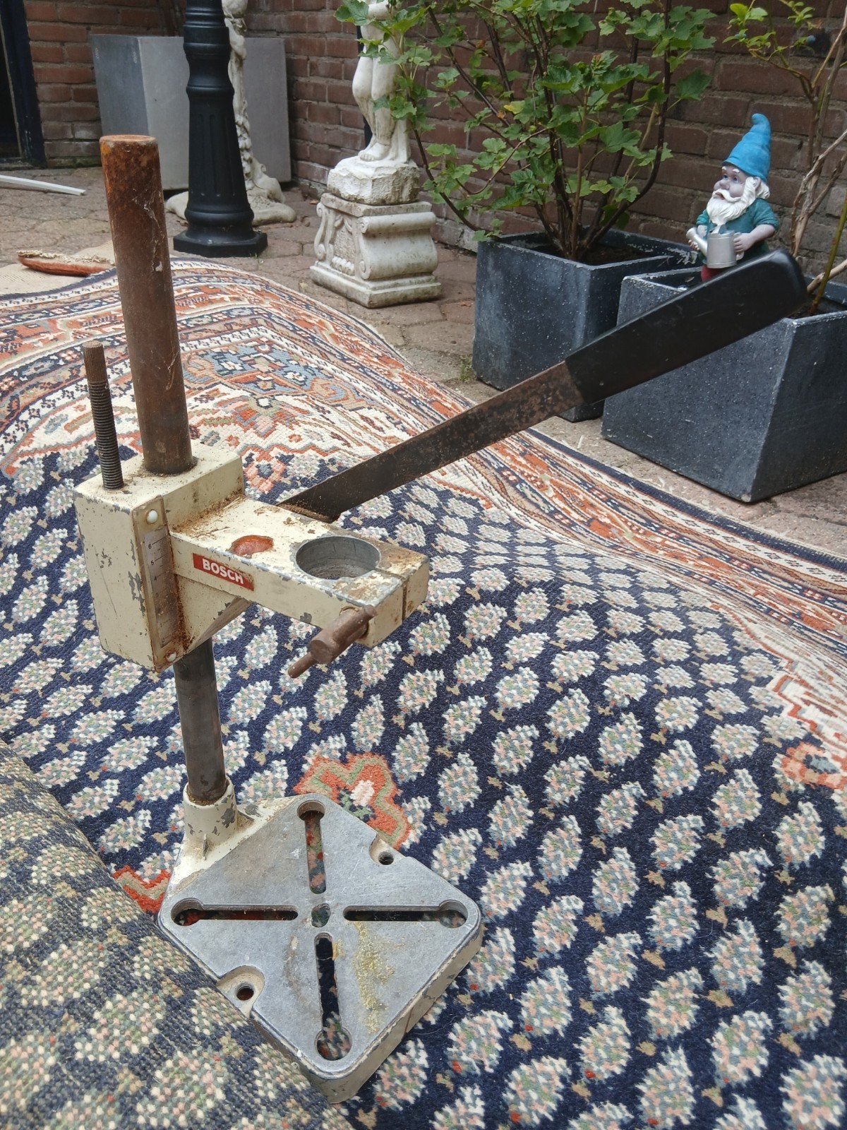 Bosch S7 Combi boorstandaard, Ophalen, Gebruikt