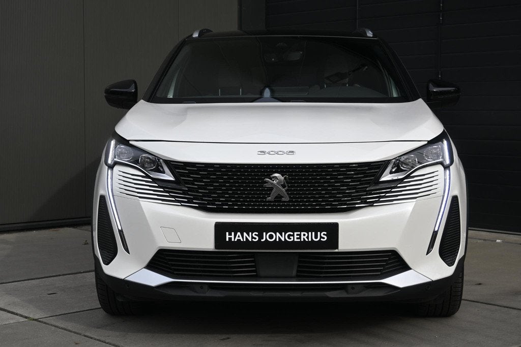 Peugeot 3008 1.6 HYbrid 225 Blue Lease GT | TREKHAAK | CAMER, Auto's, Peugeot, Euro 6, 4 cilinders, Wit, Plug-in hybride