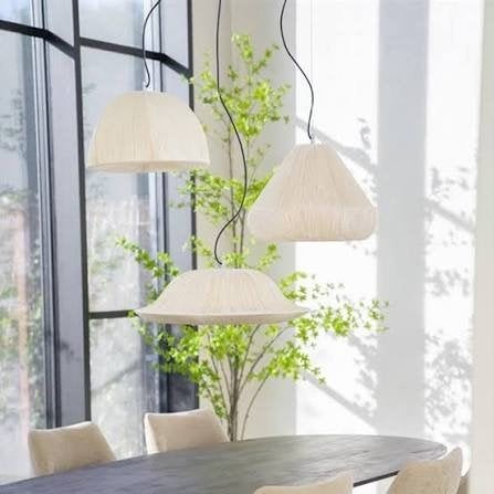 By-Boo Lokta Hanglamp - Stijlvolle Verlichting, Ophalen, Natuurlijk materiaal, E27 (groot), Zo goed als nieuw