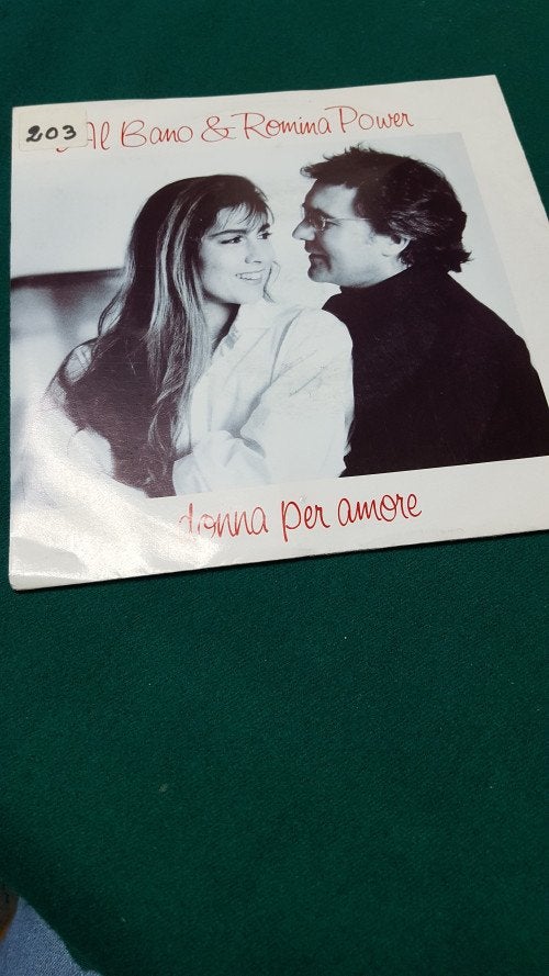 single al bano en romina power, donna per amore, Cd's en Dvd's, Ophalen of Verzenden