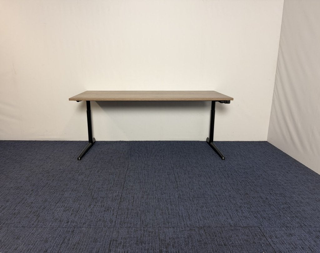 200 x Bureau Ahrend 500 (slinger), nieuw blad, 180 x 80 cm., Ophalen, Gebruikt, 180 cm, Computerbureau