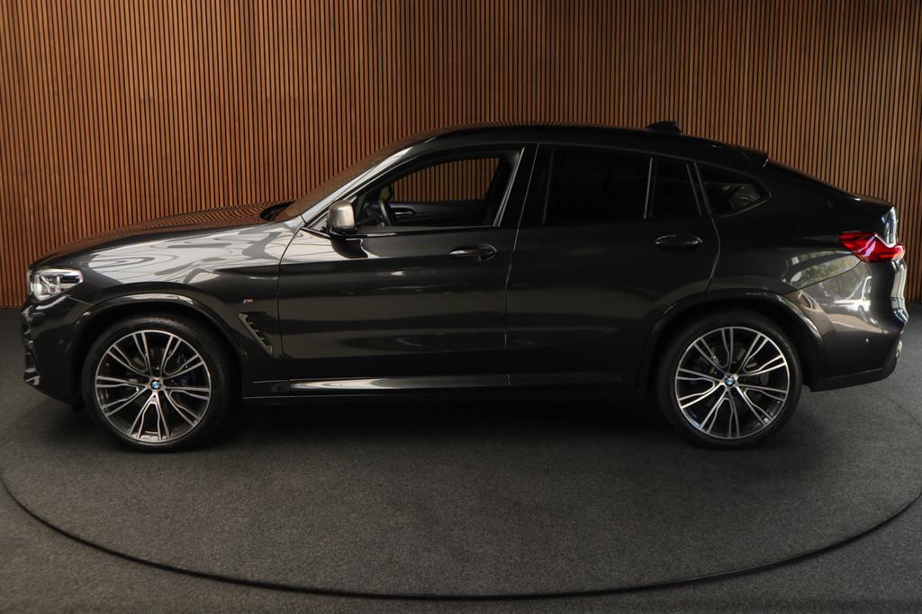 BMW X4 M40i HUD Panodak 360 Harman K Leer ACC Navi Keyless, Automaat, Gebruikt, Bedrijf, X4