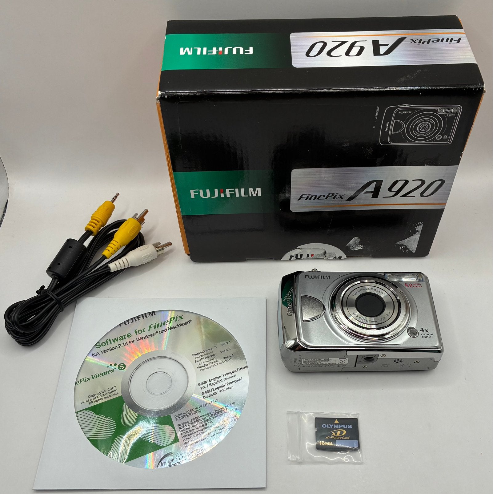 Fujifilm FinePix A920 - compact camera, Ophalen of Verzenden, Zo goed als nieuw, Fuji, 8 keer of meer