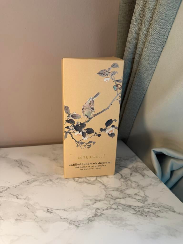 Rituals navulbare handzeepdispenser - Zo goed als nieuw, Huis en Inrichting, Badkamer | Badtextiel en Accessoires, Ophalen of Verzenden