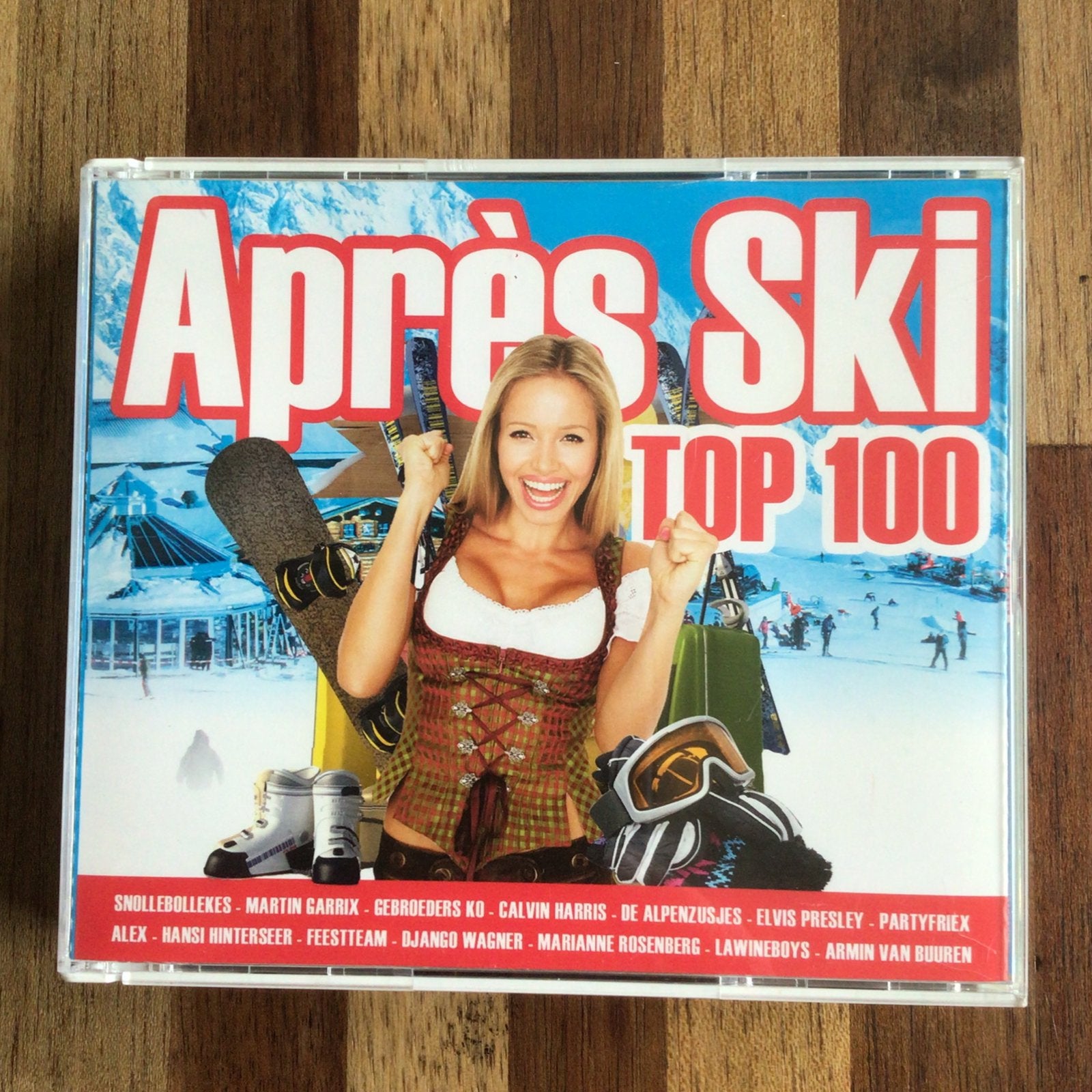 Apres Ski Top 100 - 4 cd-box, Ophalen of Verzenden, Zo goed als nieuw, Pop