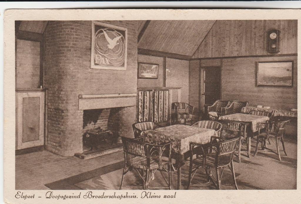 elspeet- interieur broederschapshuis, Ophalen of Verzenden, 1940 tot 1960
