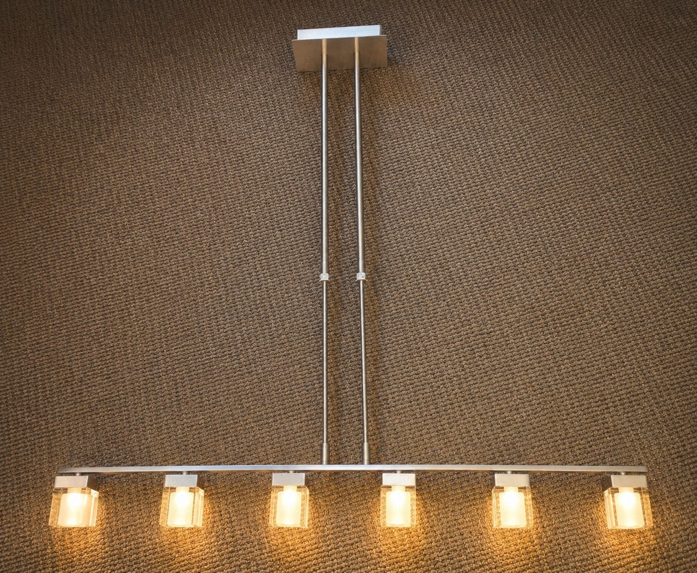 Moderne hanglamp met bijpassende tafellamp, Ophalen