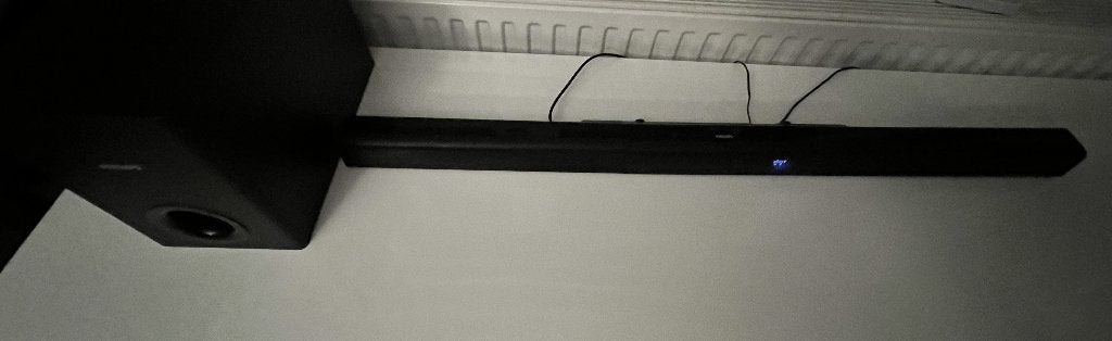Philips HTL2183B/12 soundbar met subwoofer, 3.1 en 150W, Ophalen, Bluetooth, Gebruikt