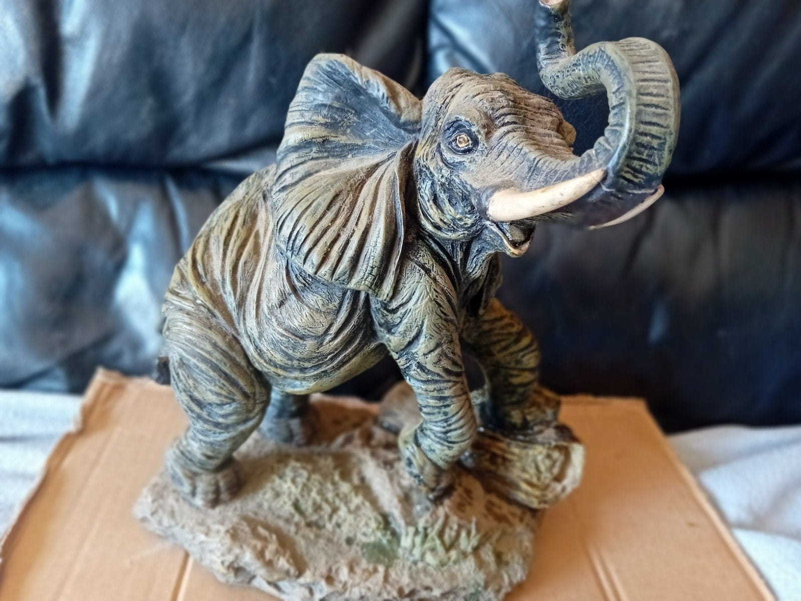 MOOIE GROTE OLIFANT MET SLAGTANDEN, Ophalen of Verzenden, Zo goed als nieuw, Dier