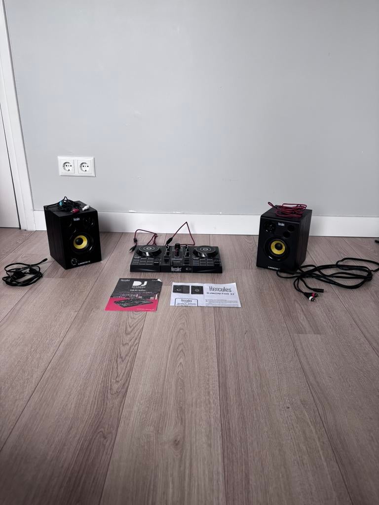 Hercules DJ Learning Kit MK2, Muziek en Instrumenten, Dj-sets en Draaitafels, Ophalen of Verzenden, Zo goed als nieuw, Overige merken