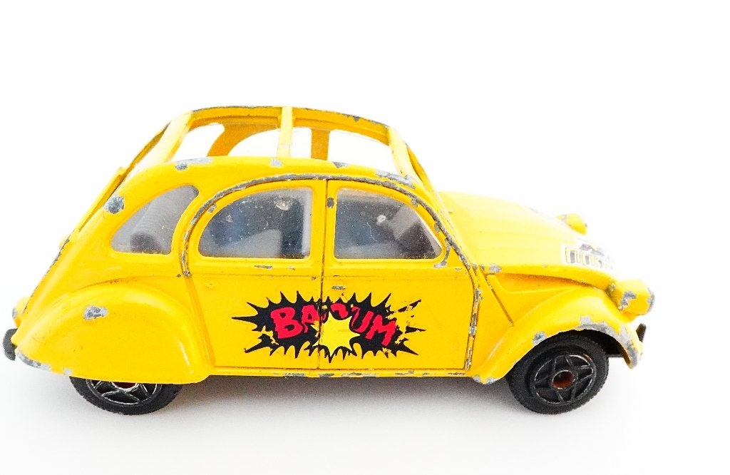 Solido Citroen 2CV Lelijke Eend 2CV6, Ophalen of Verzenden, Gebruikt, Auto, Norev