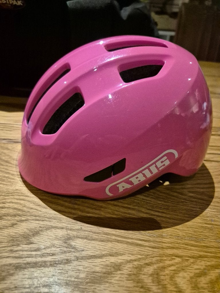 Fietshelm meisjes ABUS, Ophalen, Zo goed als nieuw, Meisje, Abus