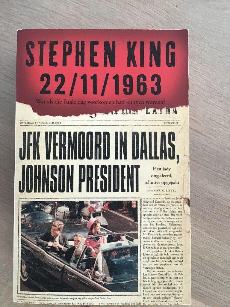 Stephen King De moord op JF Kennedy, Ophalen, Zo goed als nieuw, Stephen King, Amerika