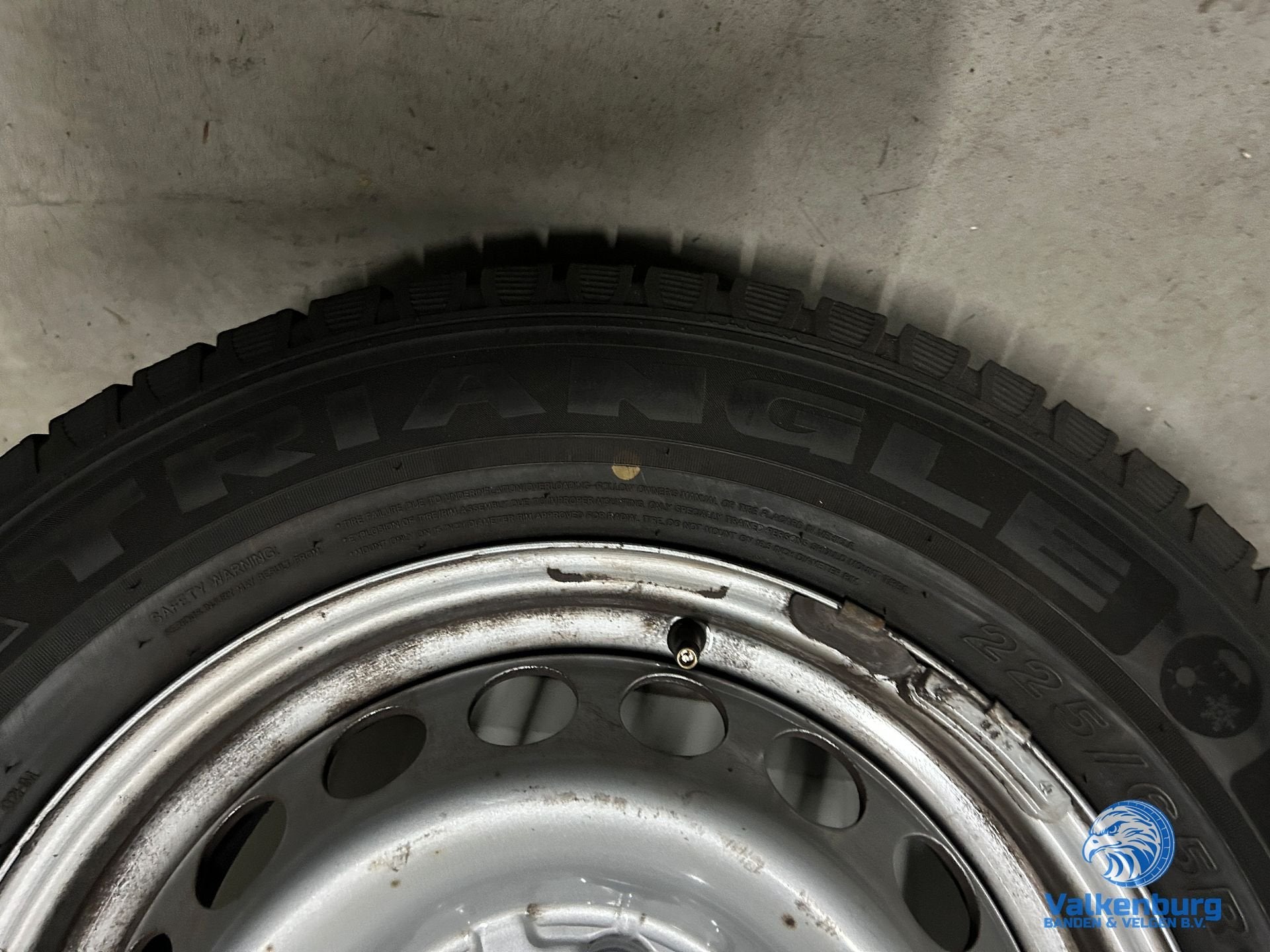7-8mm! Originele Mercedes Sprinter B907 B910 16 inch stalen, -, Banden en Velgen, Ophalen of Verzenden, All Season