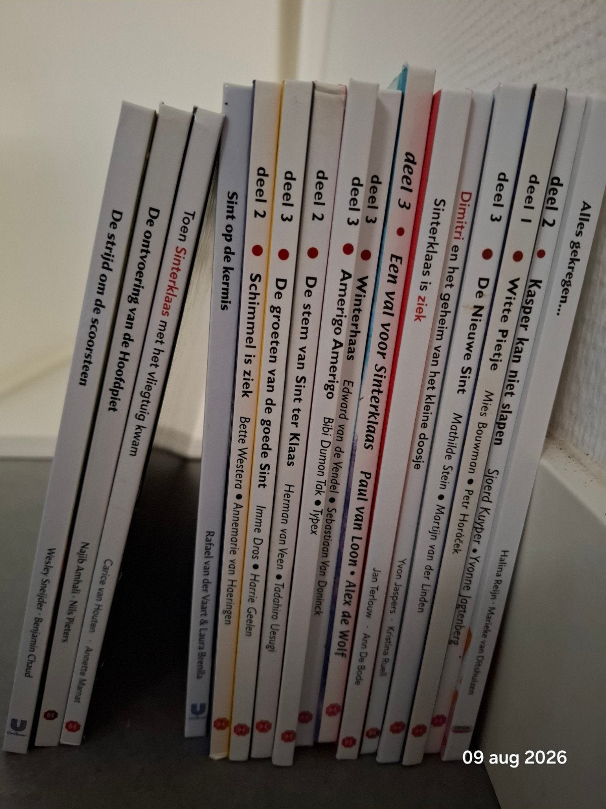 16x Sinterklaas boekjes, Ophalen of Verzenden, Zo goed als nieuw