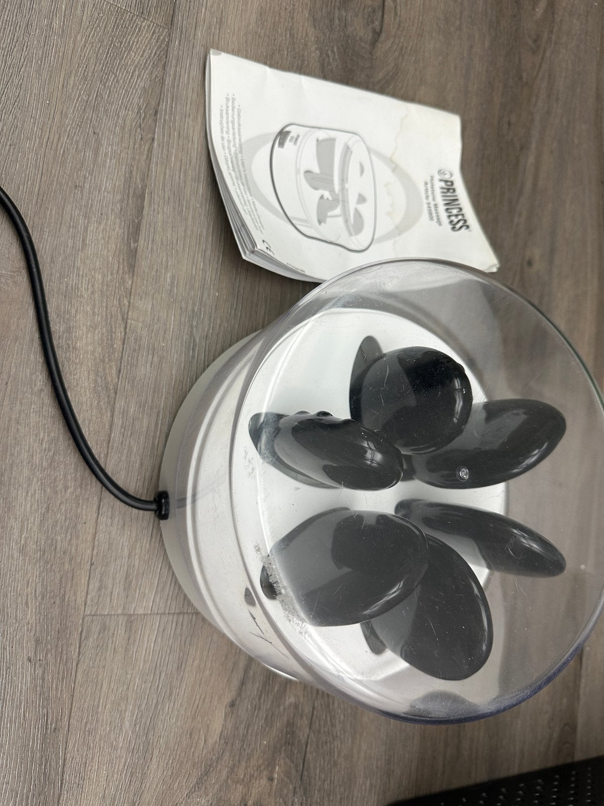 Princess Hotstone Massage Set - Zo goed als nieuw, Witgoed en Apparatuur, Ophalen of Verzenden, Zo goed als nieuw, Overige typen