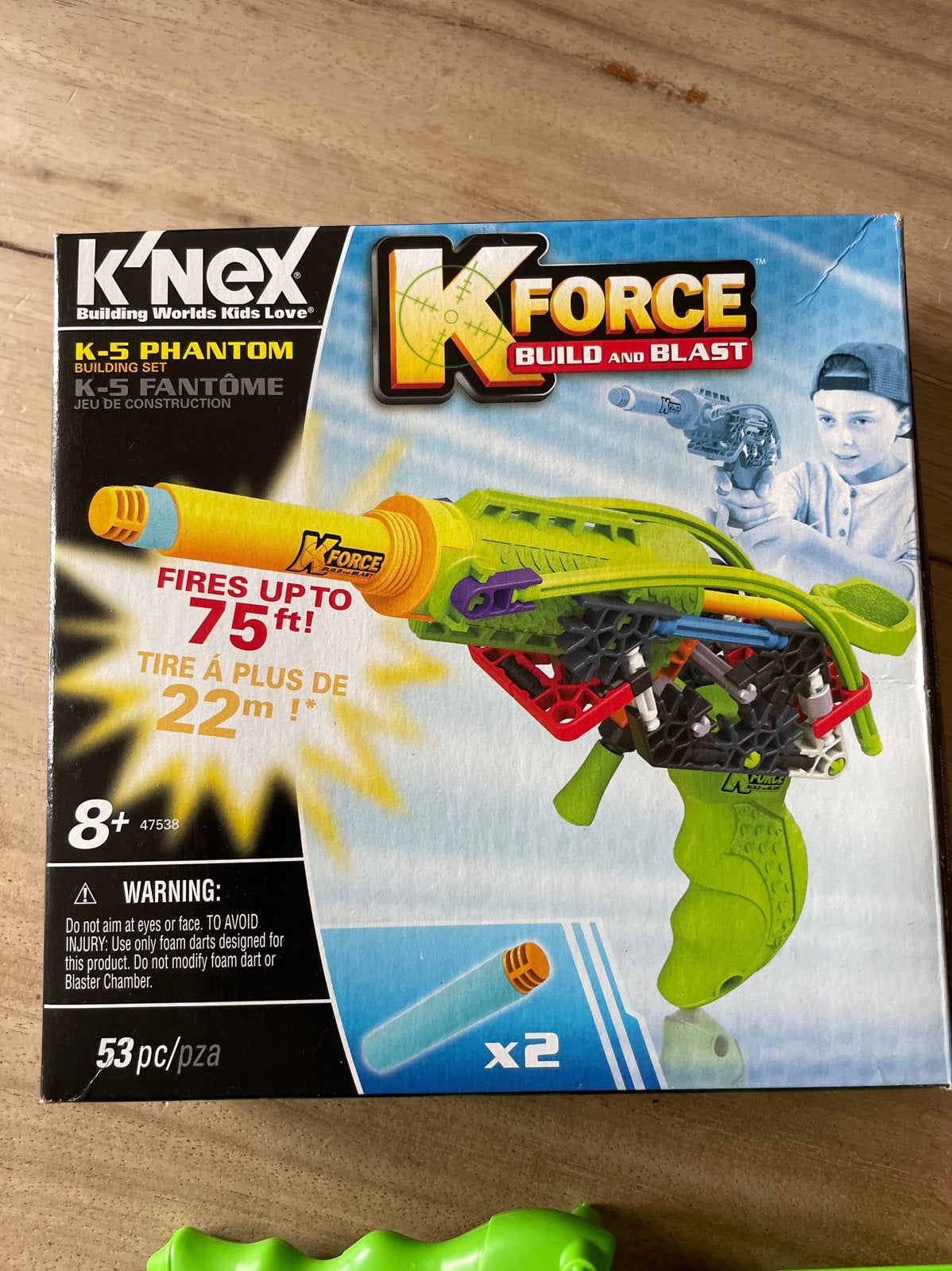 K’nex k-force k-5 phantom set (47538), Ophalen of Verzenden, Zo goed als nieuw, K'nex