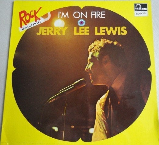 lp Jerry Lee Lewis -  I'm on fire, Cd's en Dvd's, Vinyl | Rock, Ophalen of Verzenden, Gebruikt, 12 inch, Poprock
