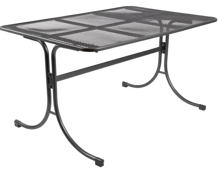 NIEUWE  Strekmetalen Tuintafel 140 x 90 x 74 cm, Ophalen, Nieuw, Rechthoekig