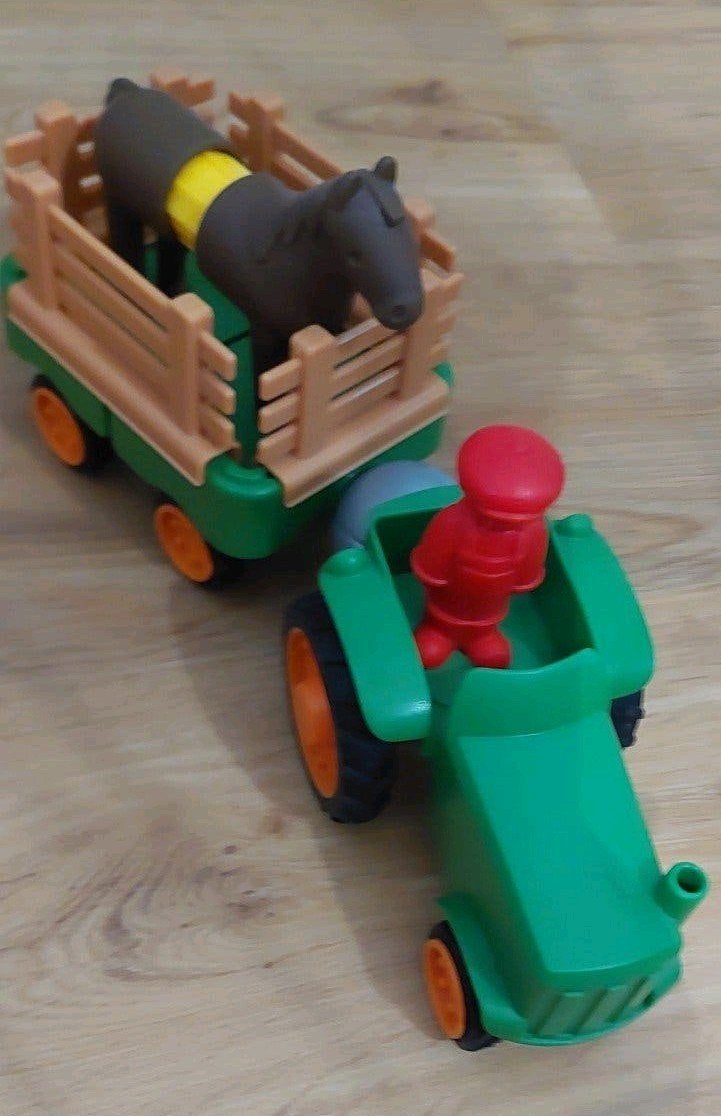 SmartMax Boerderij speelset: tractor, aanhanger en dieren, Ophalen of Verzenden, Gebruikt
