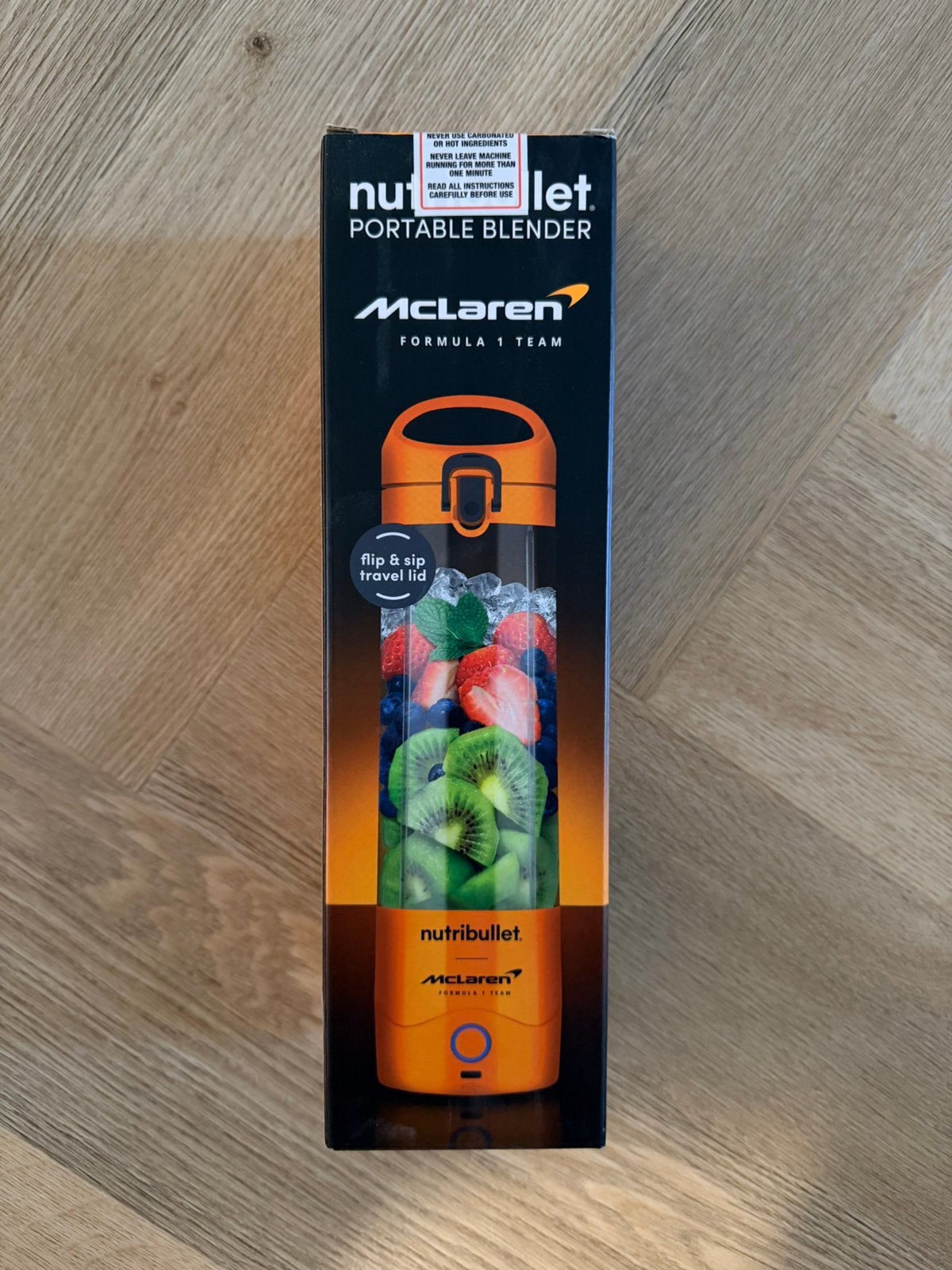 Nutribullet x McLaren Formula 1 Team Portable Blender, Ophalen of Verzenden, Nieuw, Blender to go