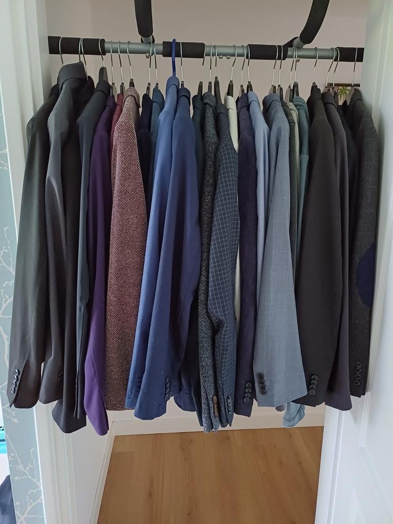 Heren colberts pakken jasjes maat 48 Overmeyer Zara WE Liv, Kleding | Heren, Ophalen of Verzenden, Zo goed als nieuw, Maat 48/50 (M)