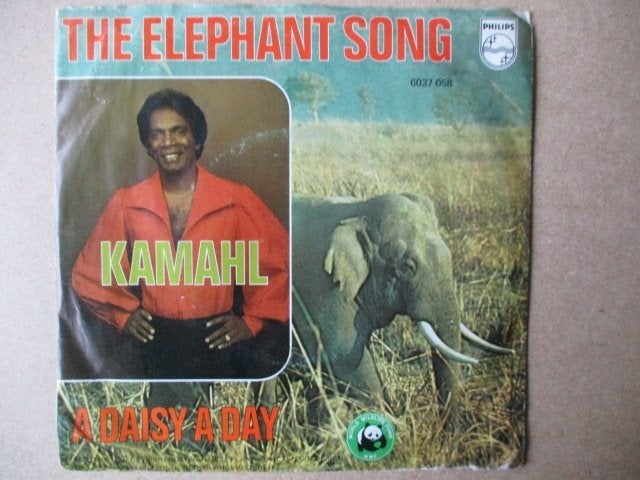 s2827 kamahl - the elephant song, Ophalen, Gebruikt, 7 inch, Overige genres
