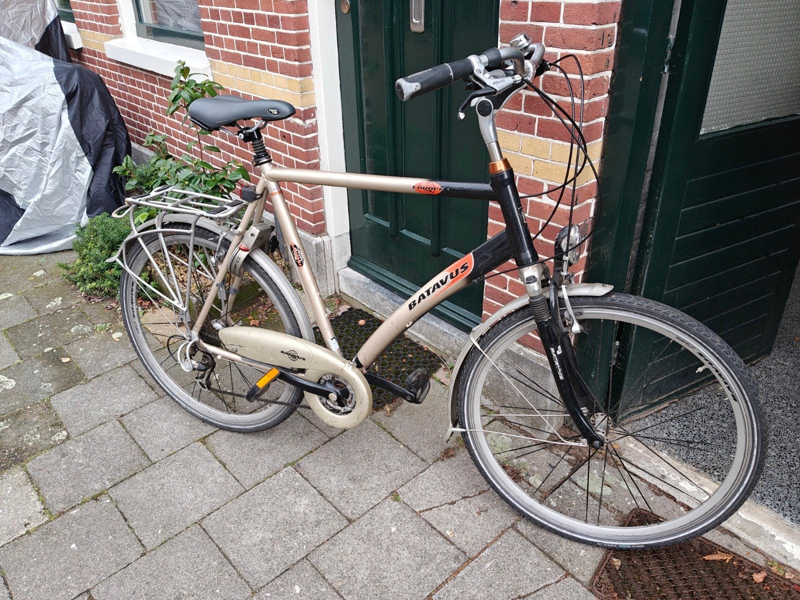 Batavus europe herenfiets - Frame 65 cm - 3x8 versnellingen, Ophalen, Gebruikt, Versnellingen, Batavus