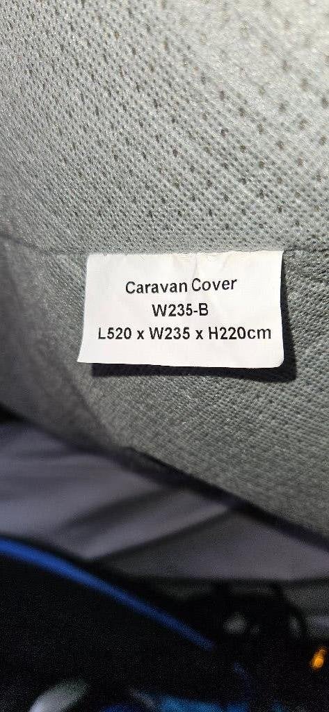 caravan hoes L520xW235xH220, Ophalen, Zo goed als nieuw