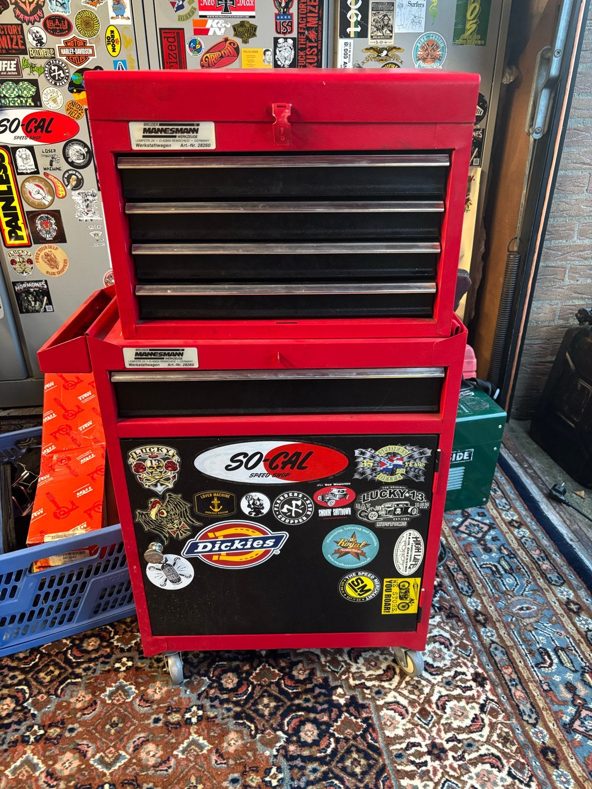 Mannesmann Gereedschapwagen / Tattoo Station, Ophalen, Gebruikt