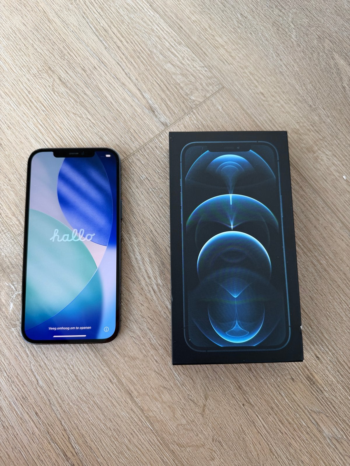 Iphone 12 Pro Max 256 GB Blauw, Telecommunicatie, Mobiele telefoons | Apple iPhone, 256 GB, Blauw, Zo goed als nieuw, 87 %