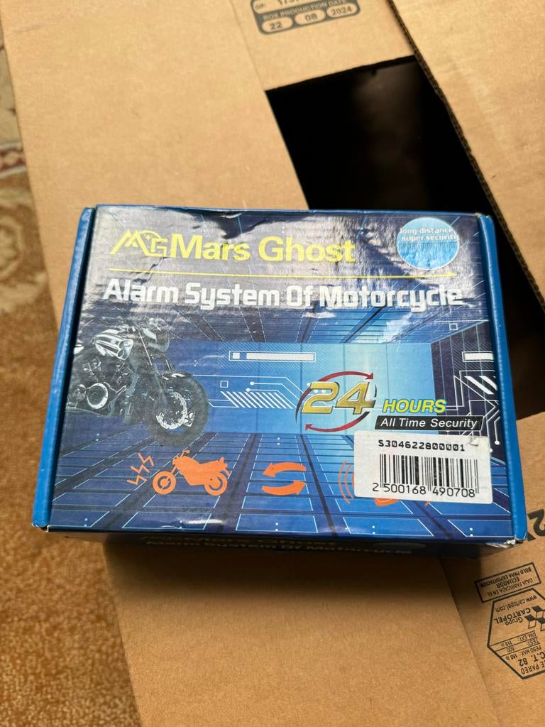 AGMars Ghost Alarm Systeem voor Motor of Scooter, Motoren, Ophalen of Verzenden, Nieuw