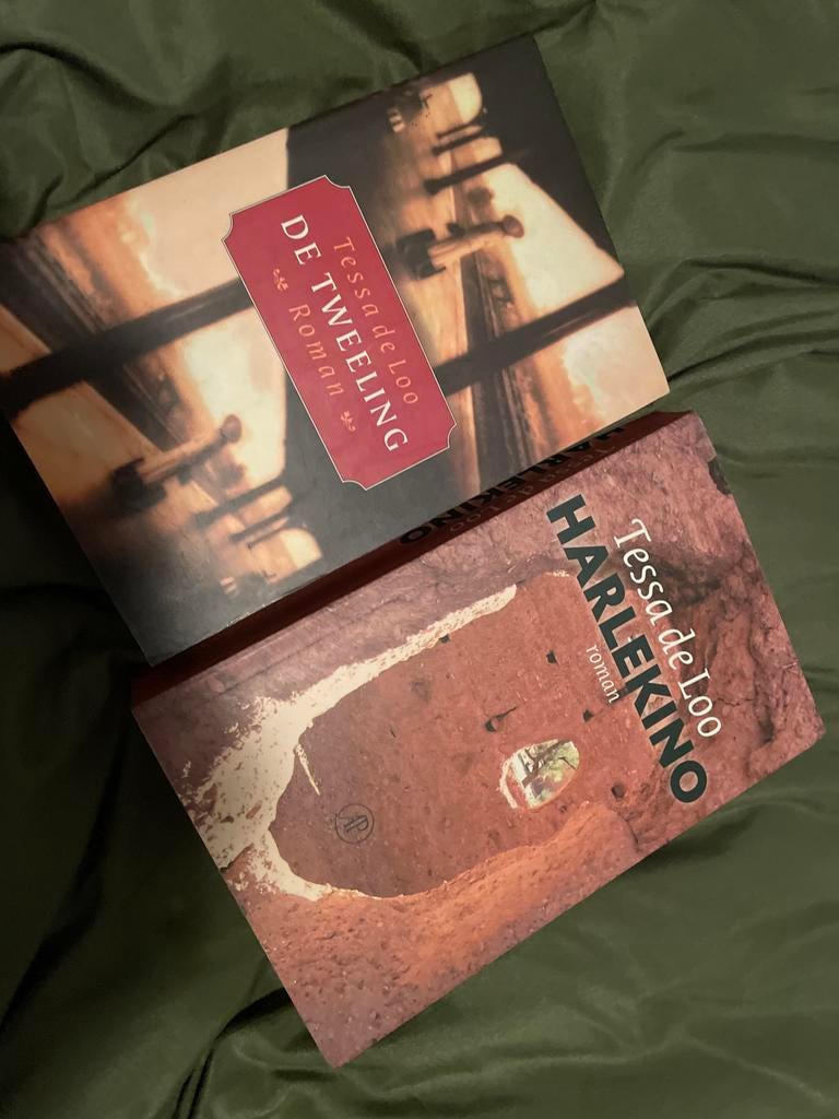 Tessa de Loo - De Tweeling en Harlekino, Ophalen of Verzenden, Gelezen, Nederland
